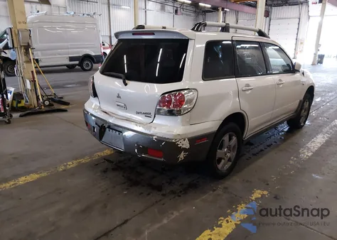 2004 Mitsubishi Outlander Xls z USA, uszkodzony, nr VIN JA4LZ41F64U003085